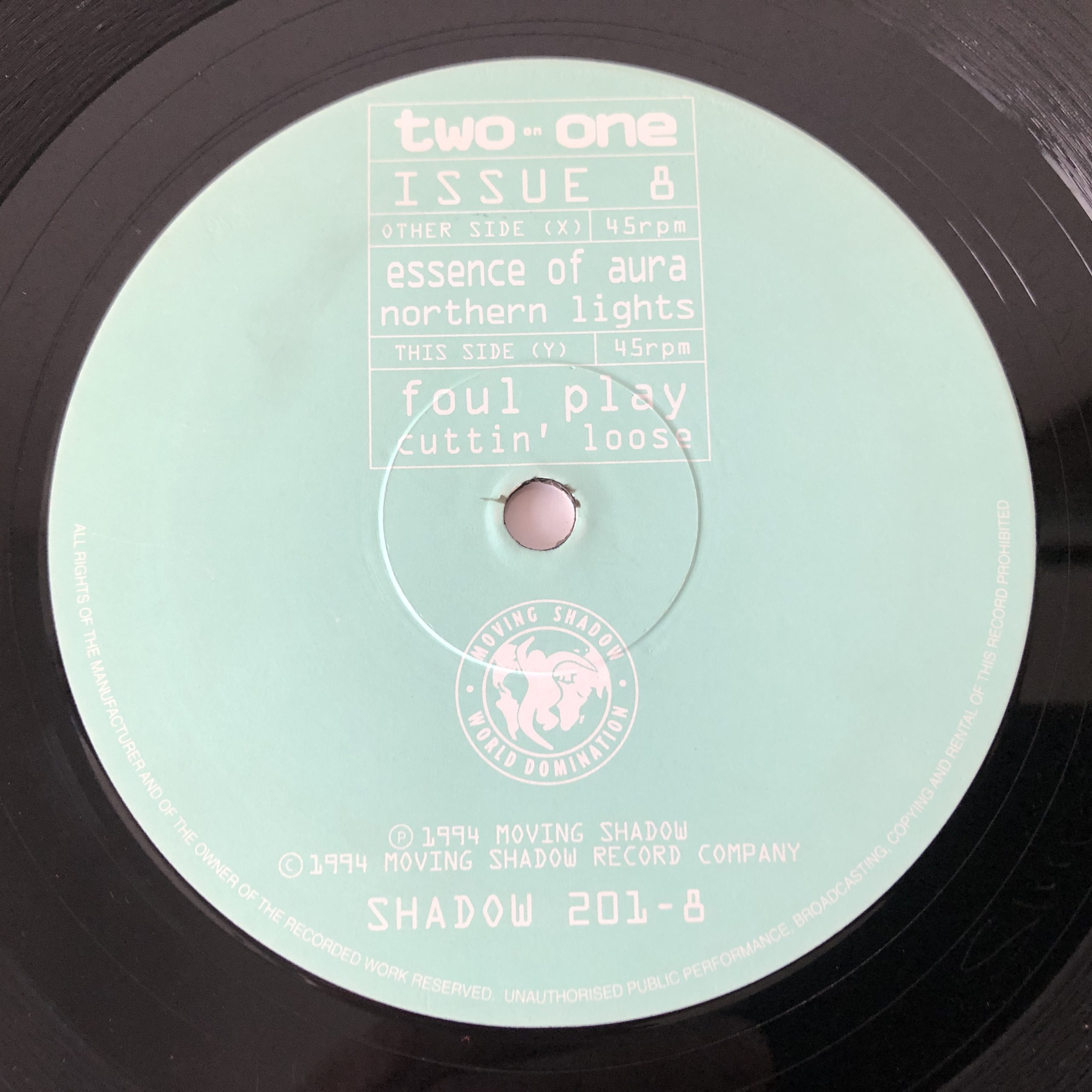 Essence Of Aura / Foul Play - Two On One Issue 8 (12") - Image 4