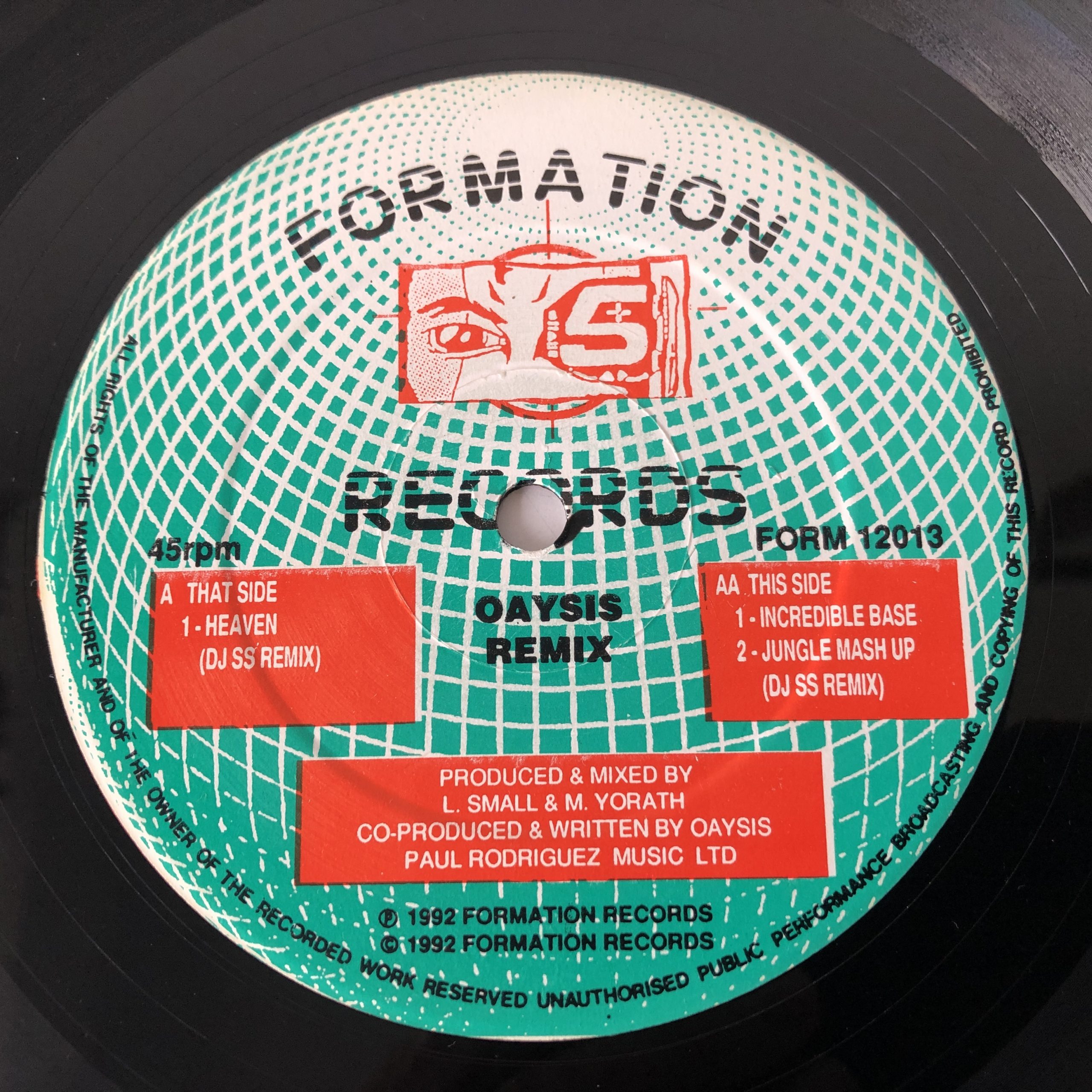 Oaysis - Remix (12") - Image 3