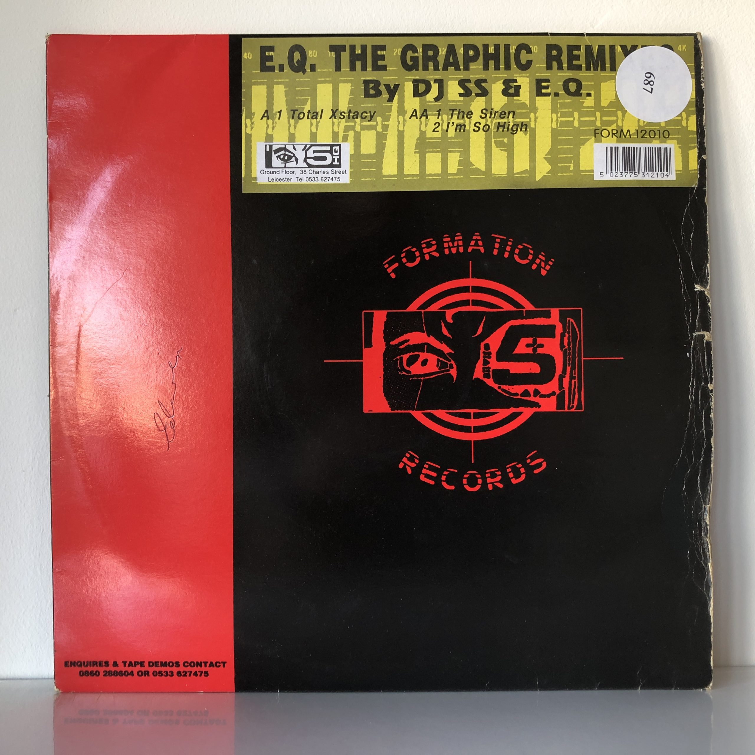 EQ - The Graphic Remixes (By DJ SS & E.Q.) (12")