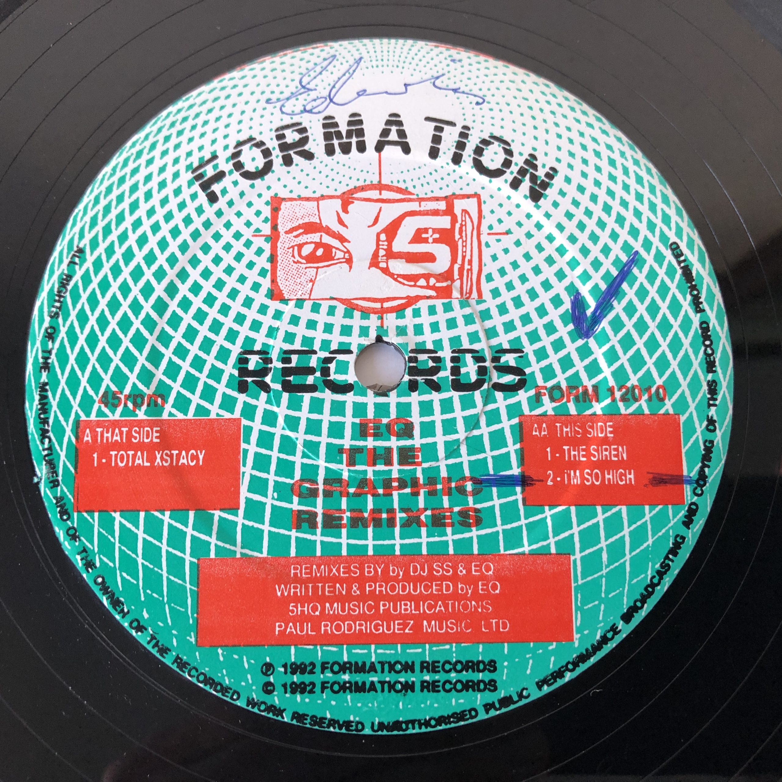EQ - The Graphic Remixes (By DJ SS & E.Q.) (12") - Image 3