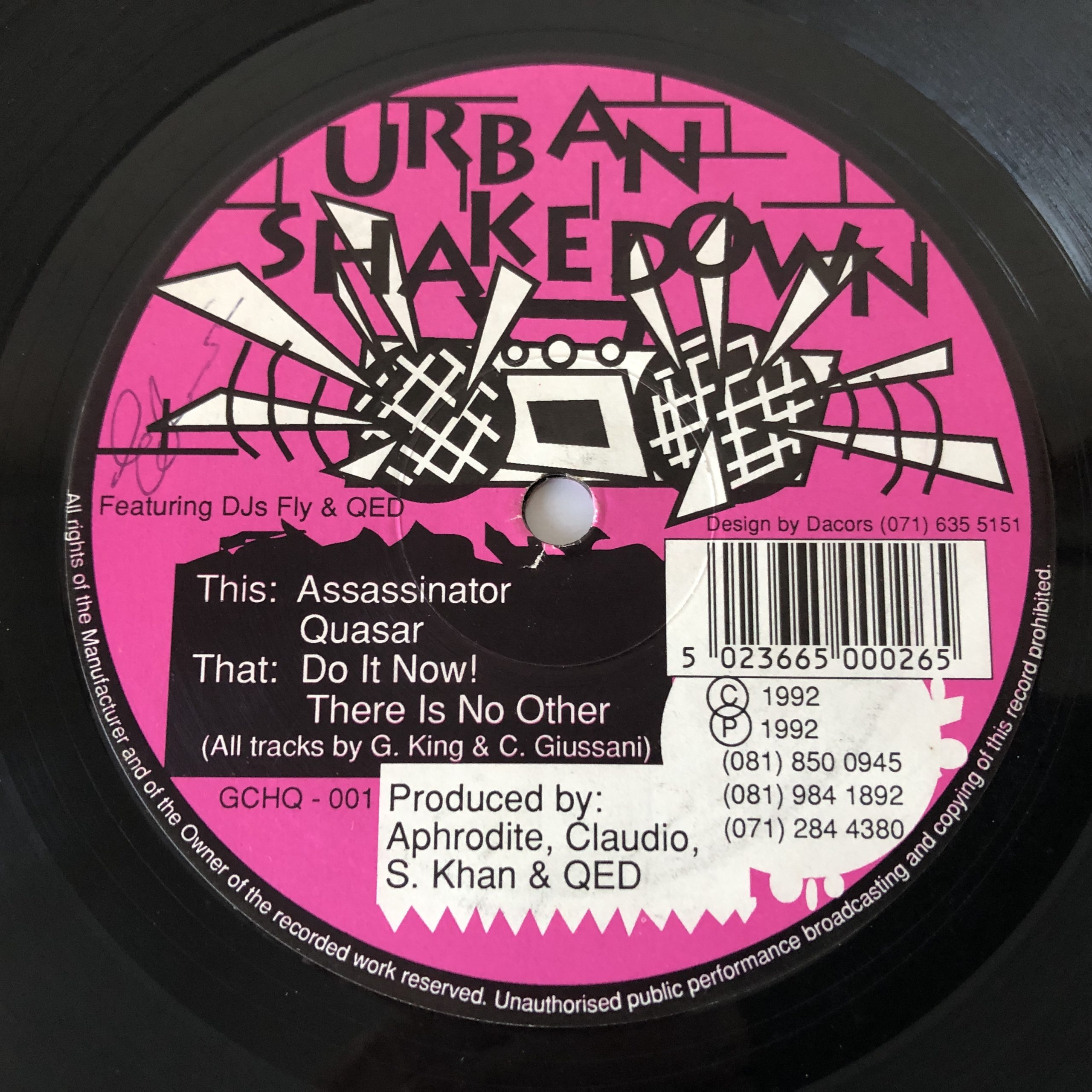 Urban Shakedown - Do It Now! (12")