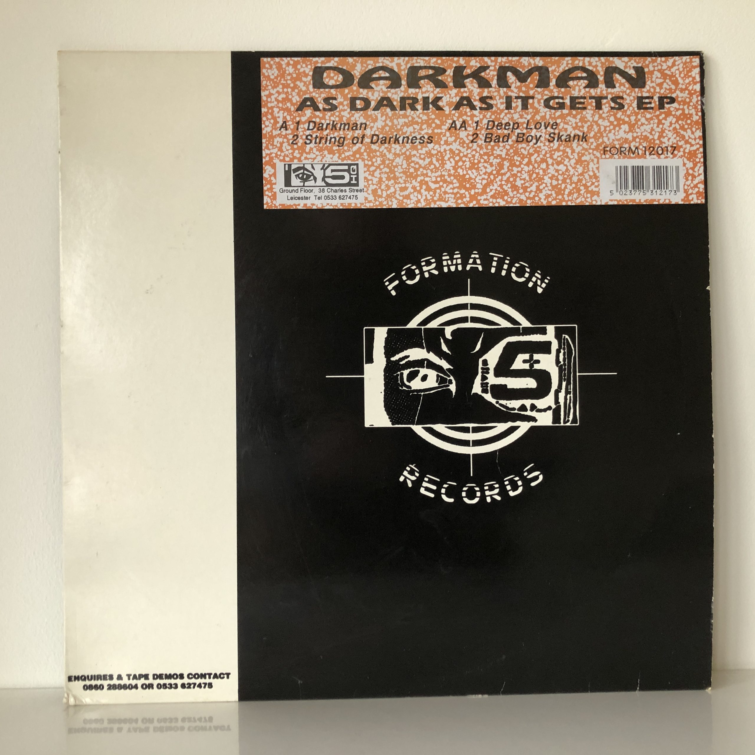 Darkman – As Dark As It Gets E.P. (12")