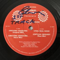 Original DJ Vibes - The Moving Grooving E.P. (12", EP)
