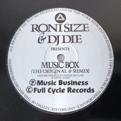 Roni Size & DJ Die - Music Box (The Original & Remix) (12")