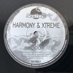 Harmony & Xtreme - Boo / Watch This (12")