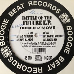Order 2 Move - Battle Of The Future E.P. (12", EP)