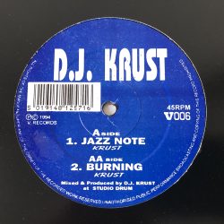 D.J. Krust - Jazz Note / Burning (12")