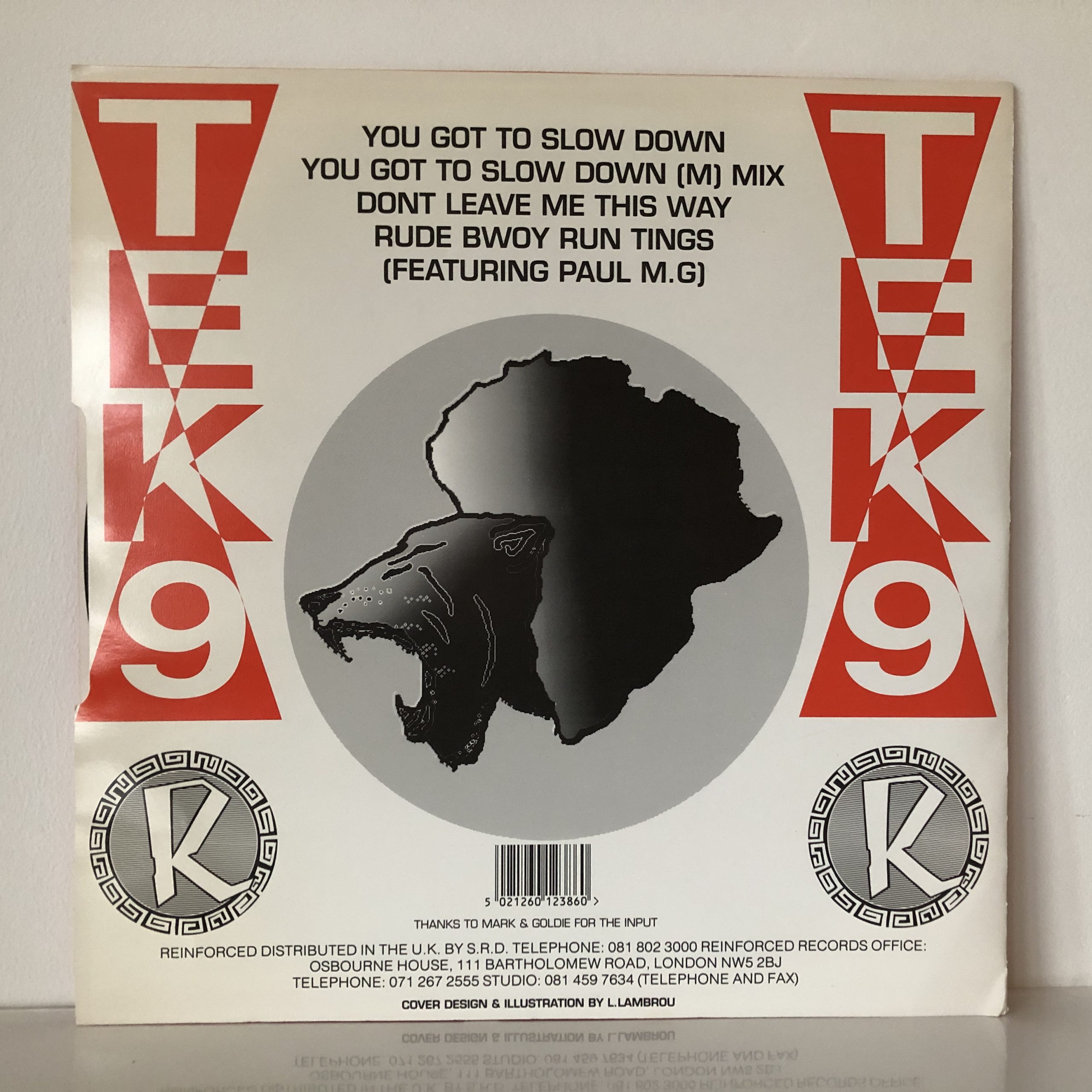 Tek 9 - The Return Of Tek 9 (12") - Image 2