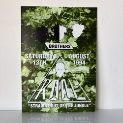 Jungle Brothers - Kool - August 13th 1994 - Rave Flyer