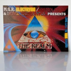 M.G.R Electrybe - The Realm - Lazerdrome Peckham - Rave Flyer