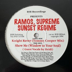 Ramos, Supreme, Sunset Regime - Knight Raver / Show Me (12")