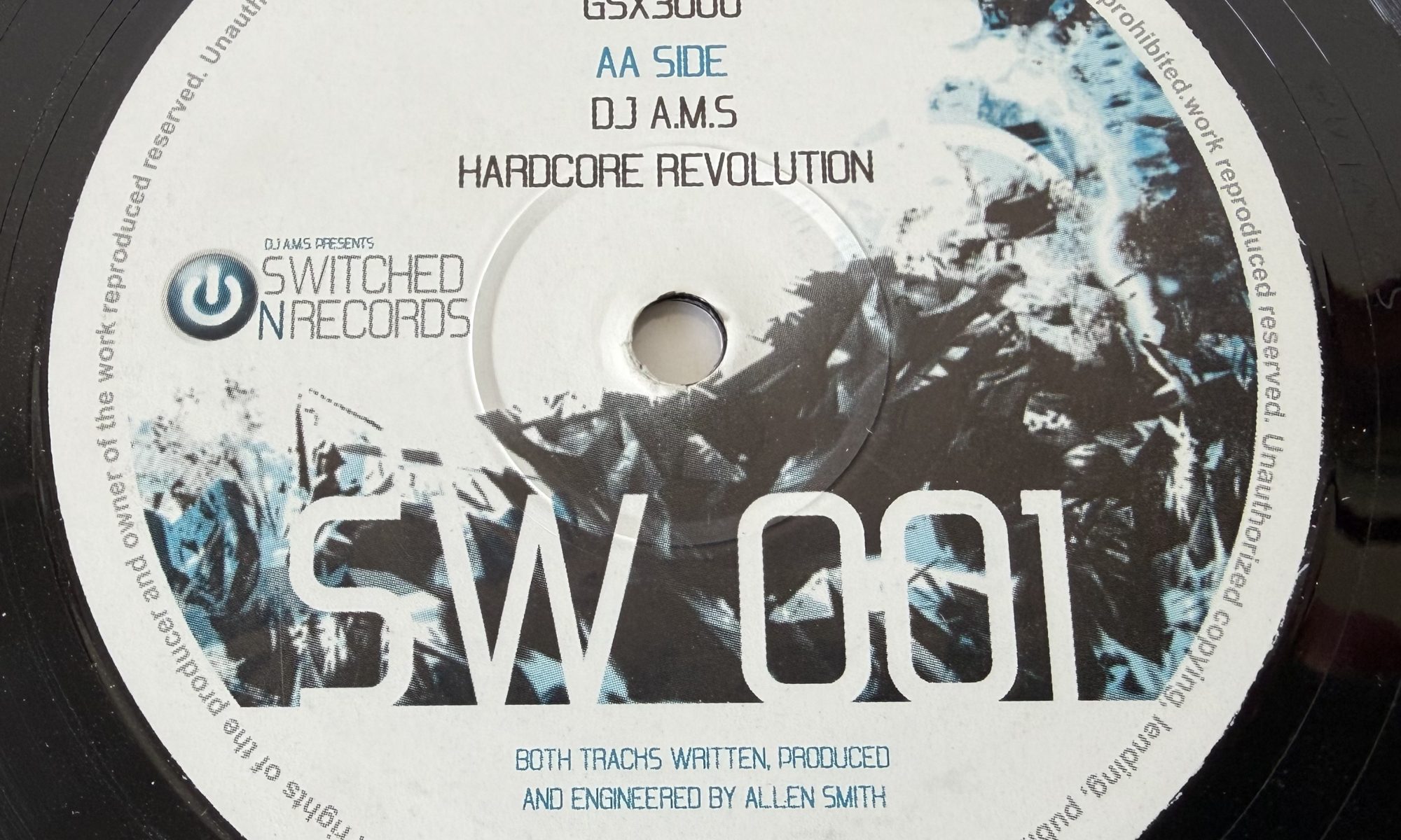 DJ Resist / AMS – GSX3000 / Hardcore Revolution (12″)