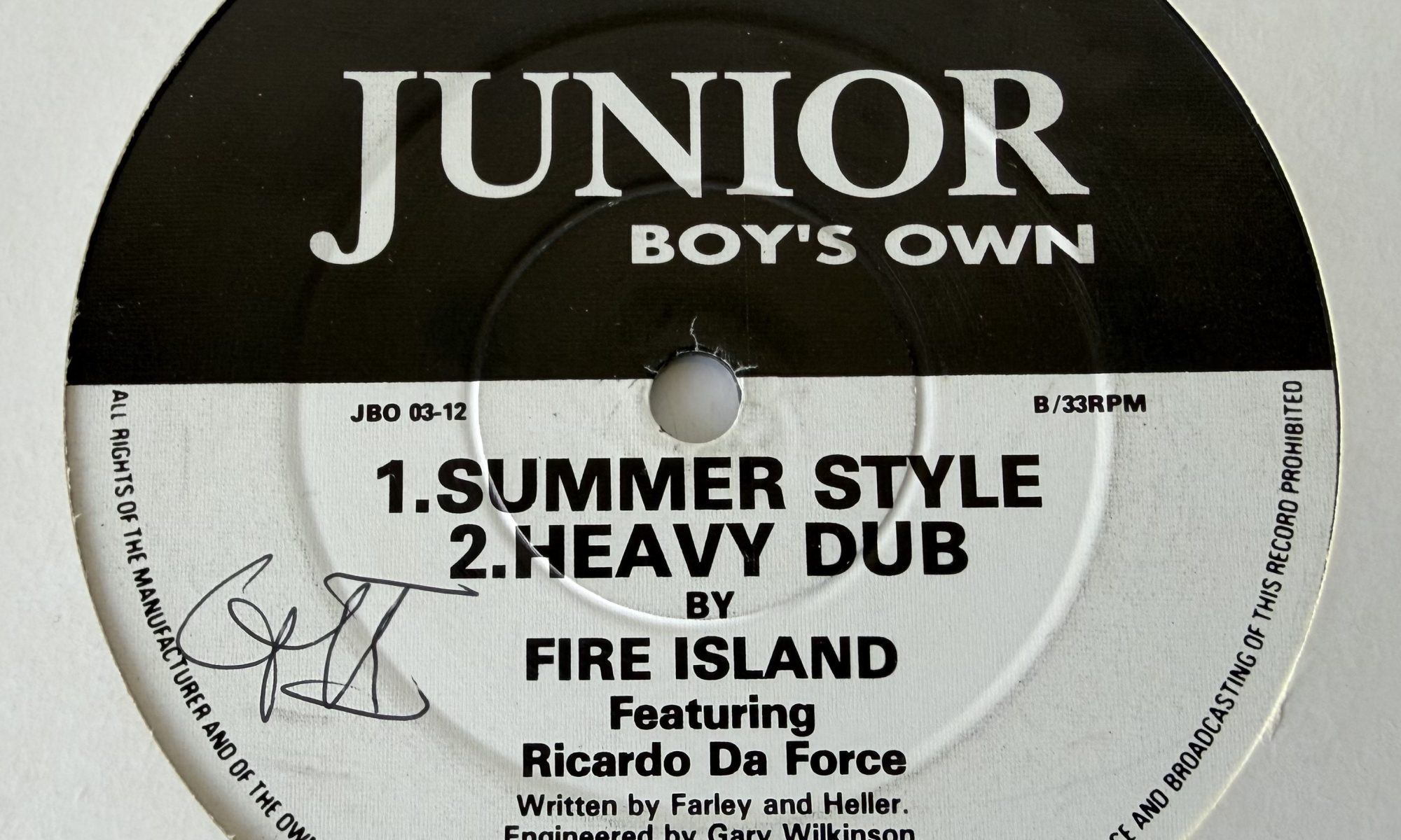 Fire Island Featuring Ricardo Da Force – Fire Island (12″)