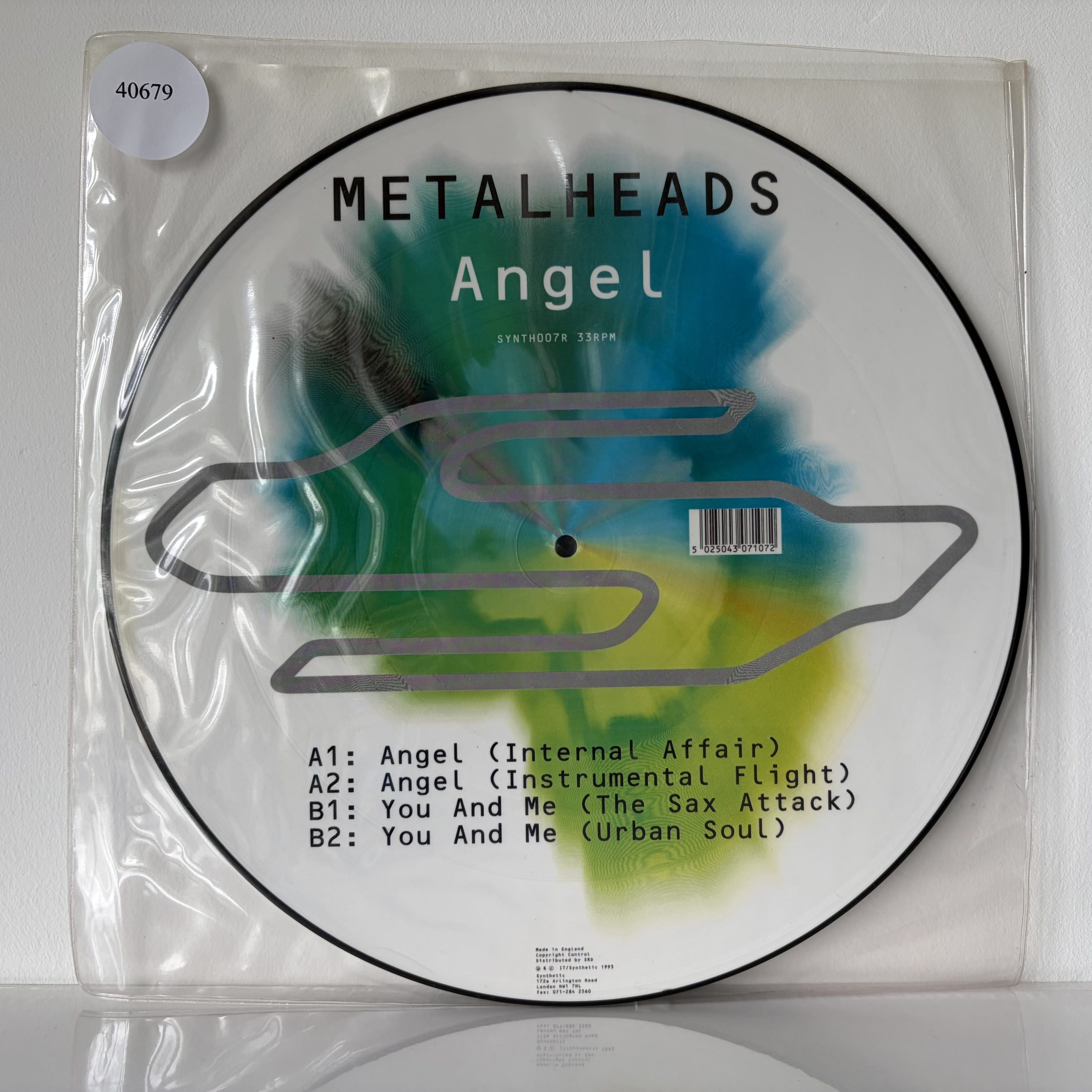 Metalheads - Angel / You And Me (Remixes) (12", Pic)