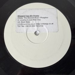 The Blizzard Boys / Phosphor - Losing It / Back Bass (12", Promo, W/Lbl, Sti)