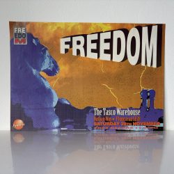 Freedom – 28 November 1992 – Tasco Warehouse SE28 – Rave Flyer