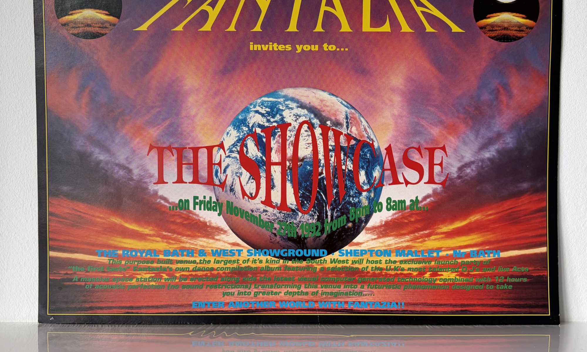 Fantazia – 27 November 1992 – Shepton Mallet – Rave Flyer