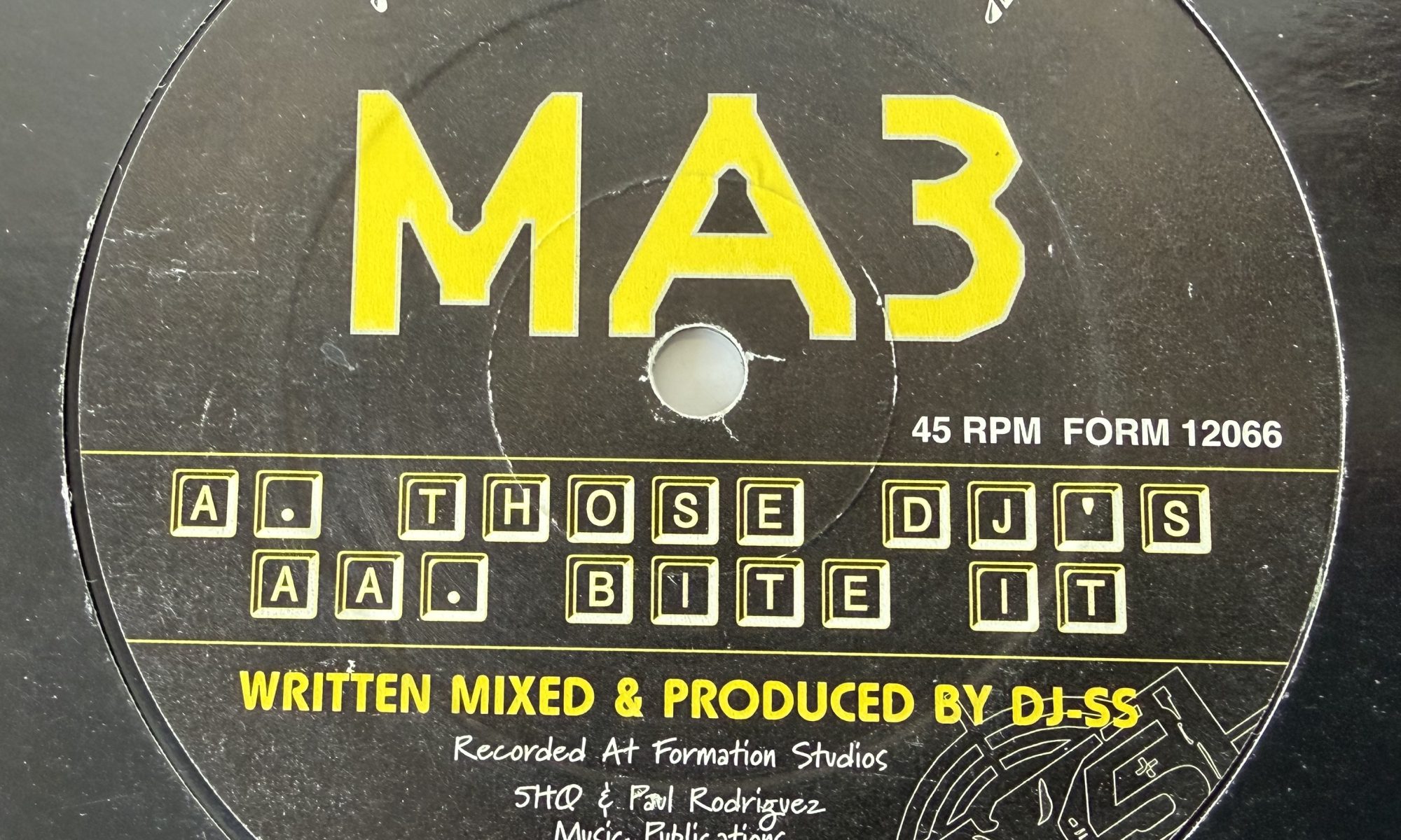 MA3 – Those DJ’s / Bite It (12″)