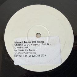 DJ S4 & Phosphor / Justrich – Hell Bound / Shake The Room (12″, Promo)