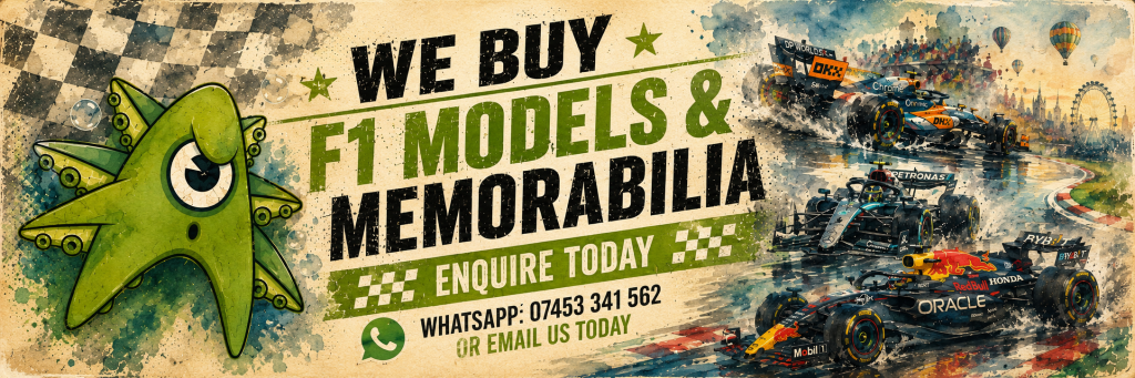 We Buy F1 Models and Memorabilia