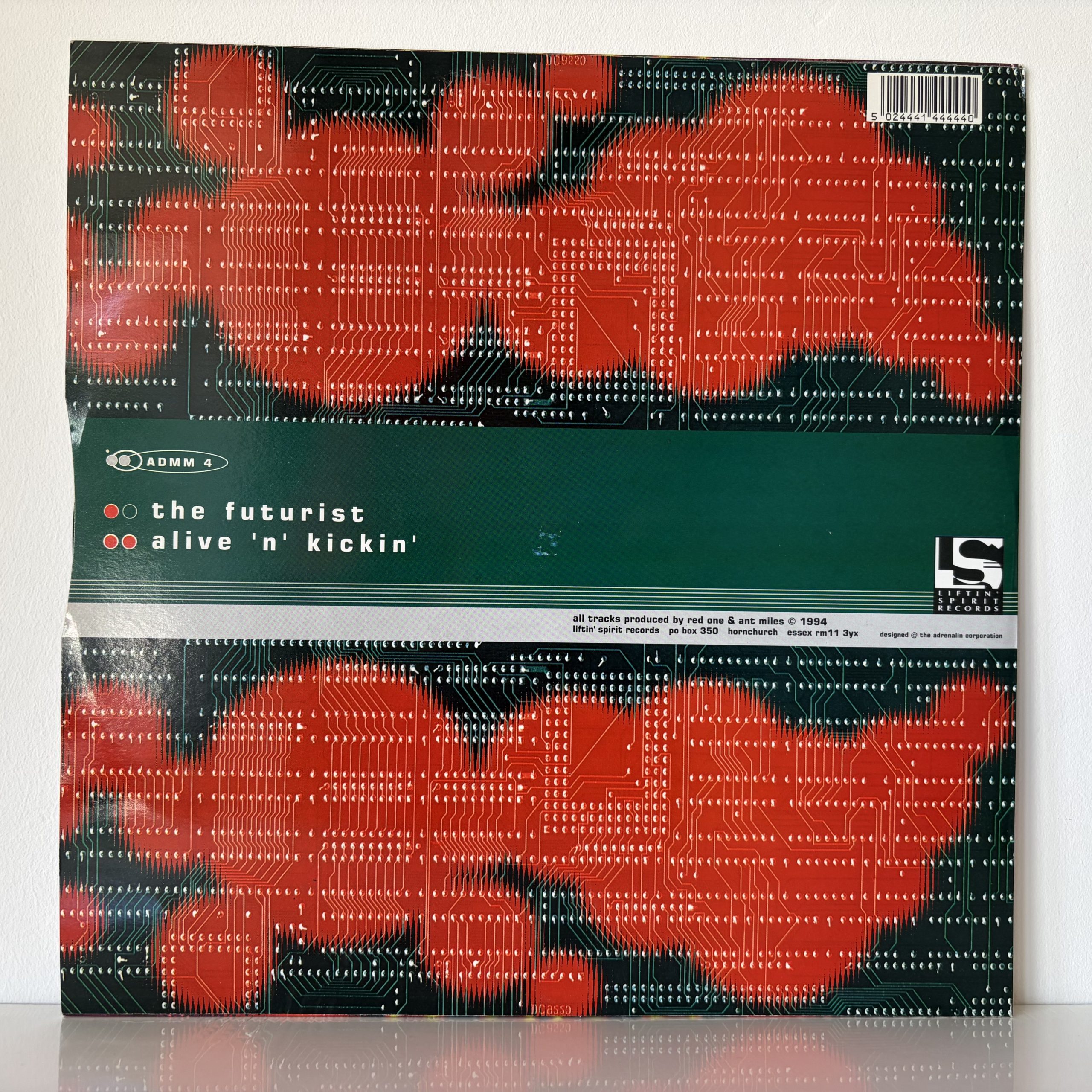 Red One – The Futurist / Alive ‘N’ Kickin’ (12″)