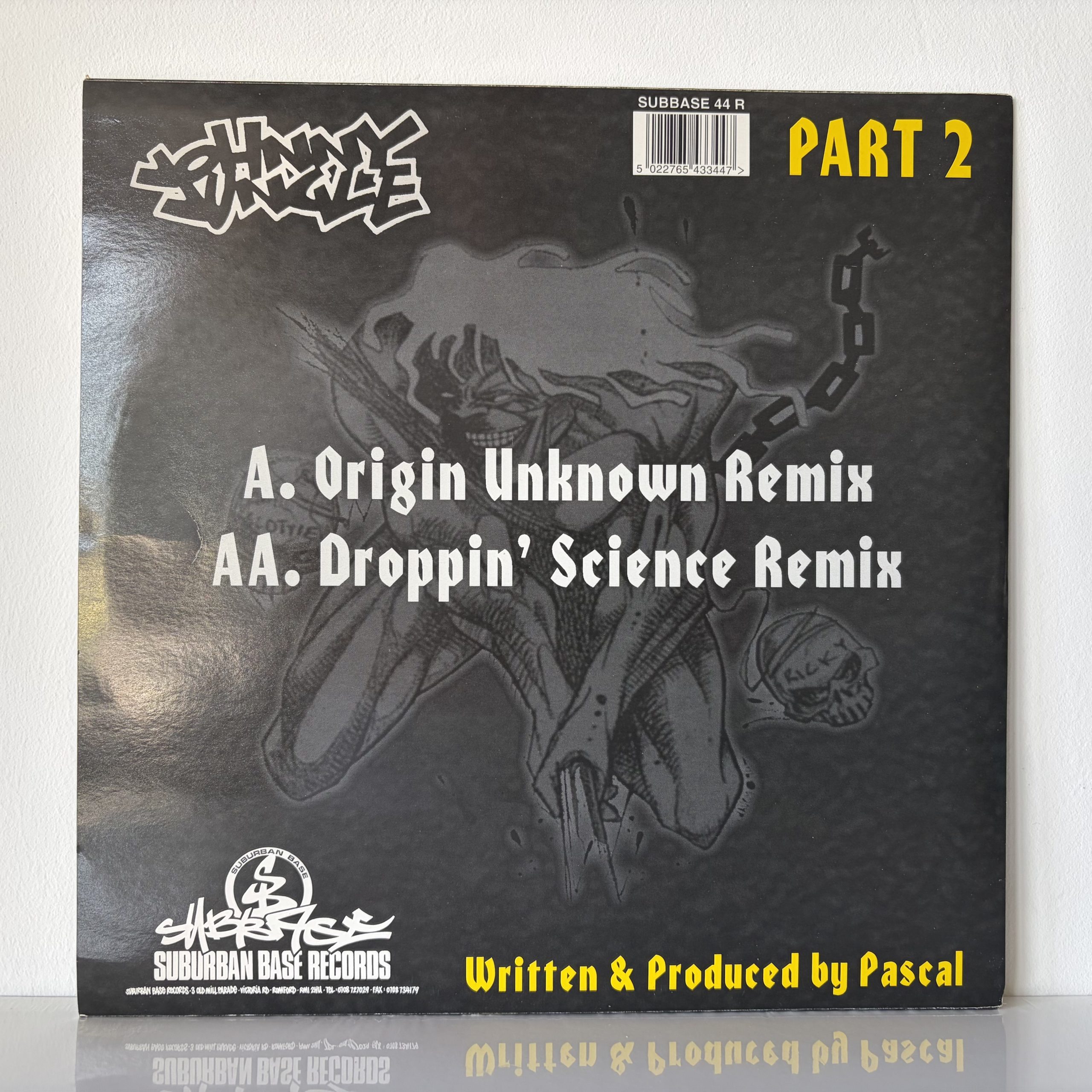 Johnny Jungle β Johnny β94 (Origin Unknown & Droppinβ Science Remixes) (10β³)