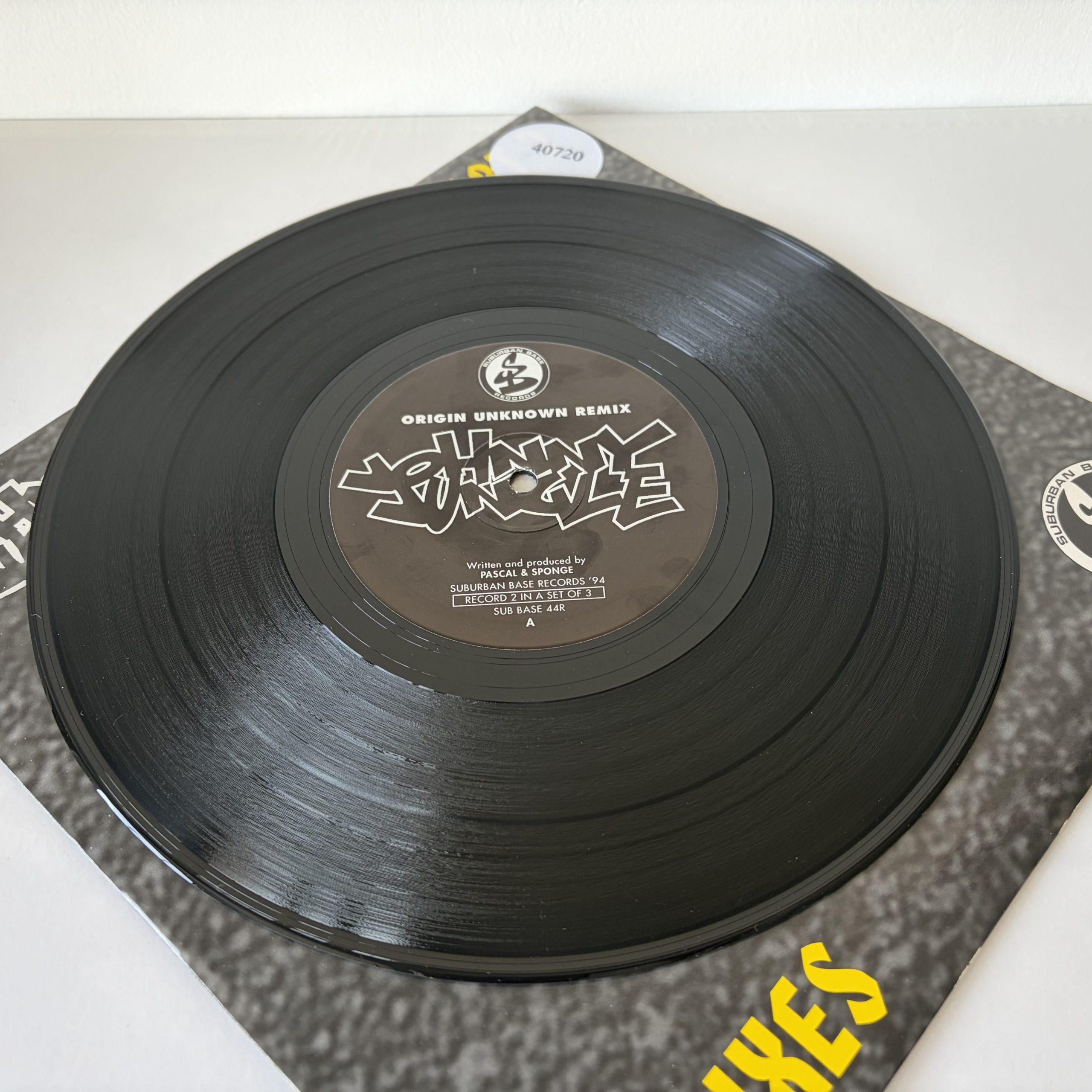 Johnny Jungle β Johnny β94 (Origin Unknown & Droppinβ Science Remixes) (10β³)