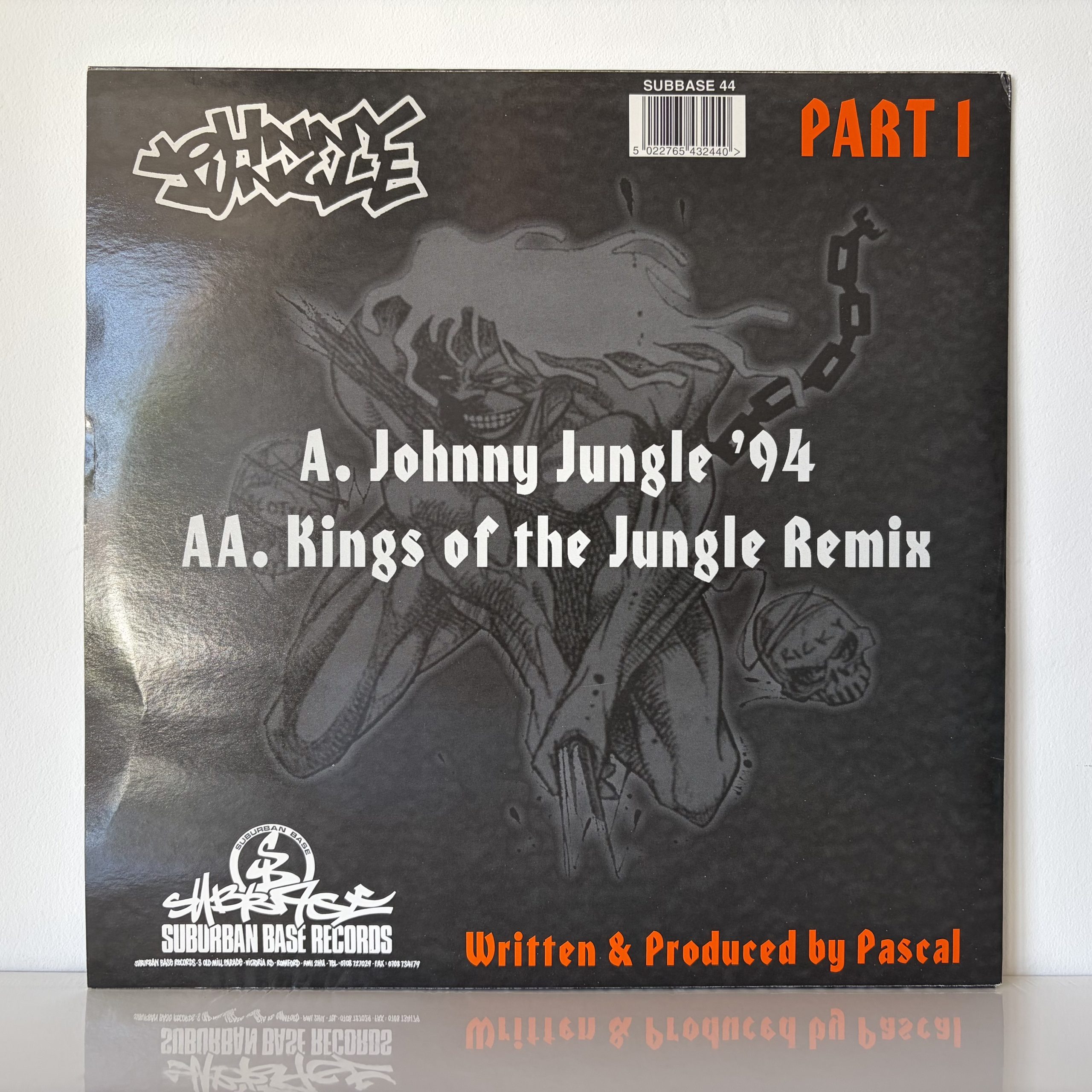 Johnny Jungle – Johnny ’94 (Pascal & Kings Of The Jungle Remixes) (10″)