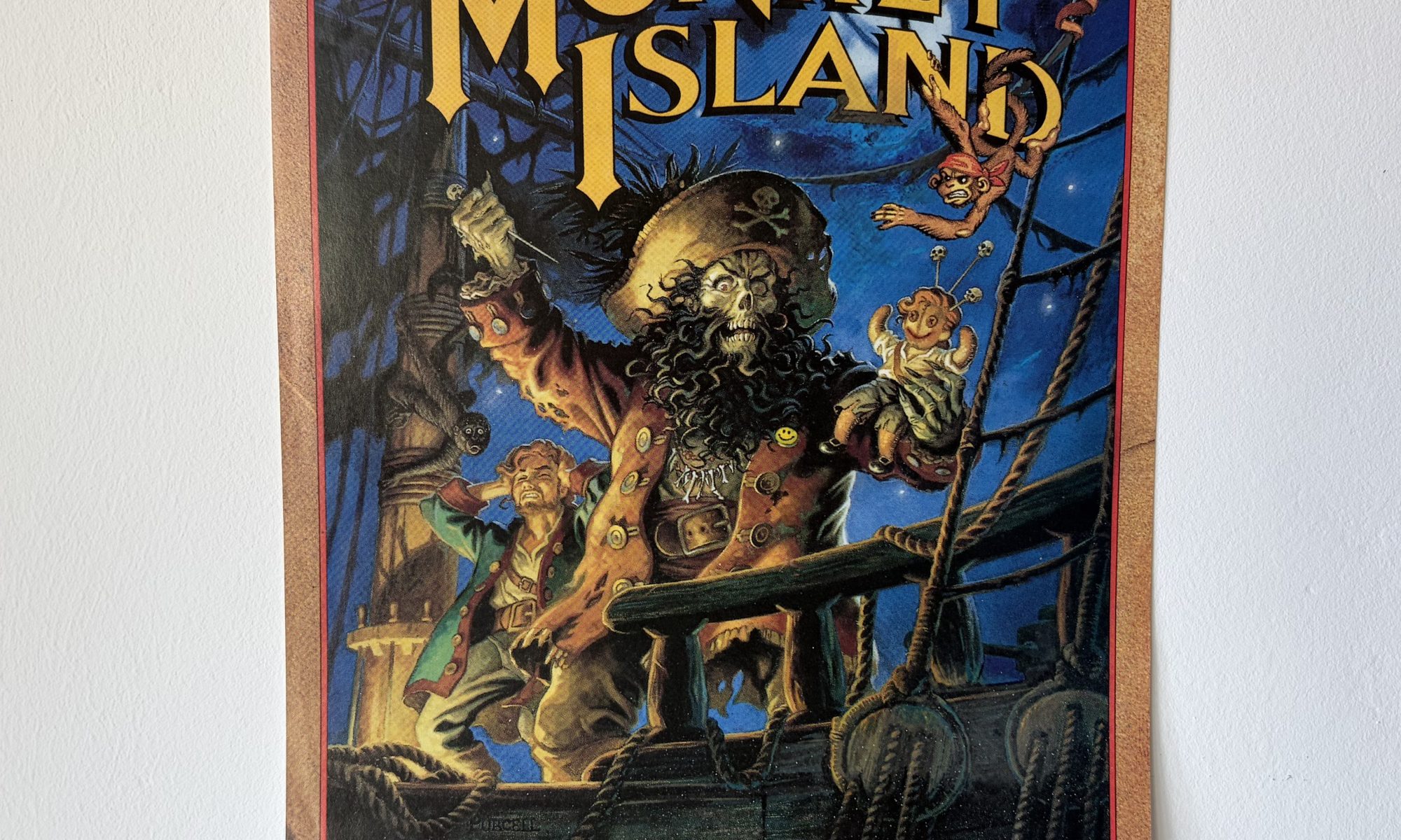 Monkey Island – 25 July 1992 – Roller Express – Rave Flyer