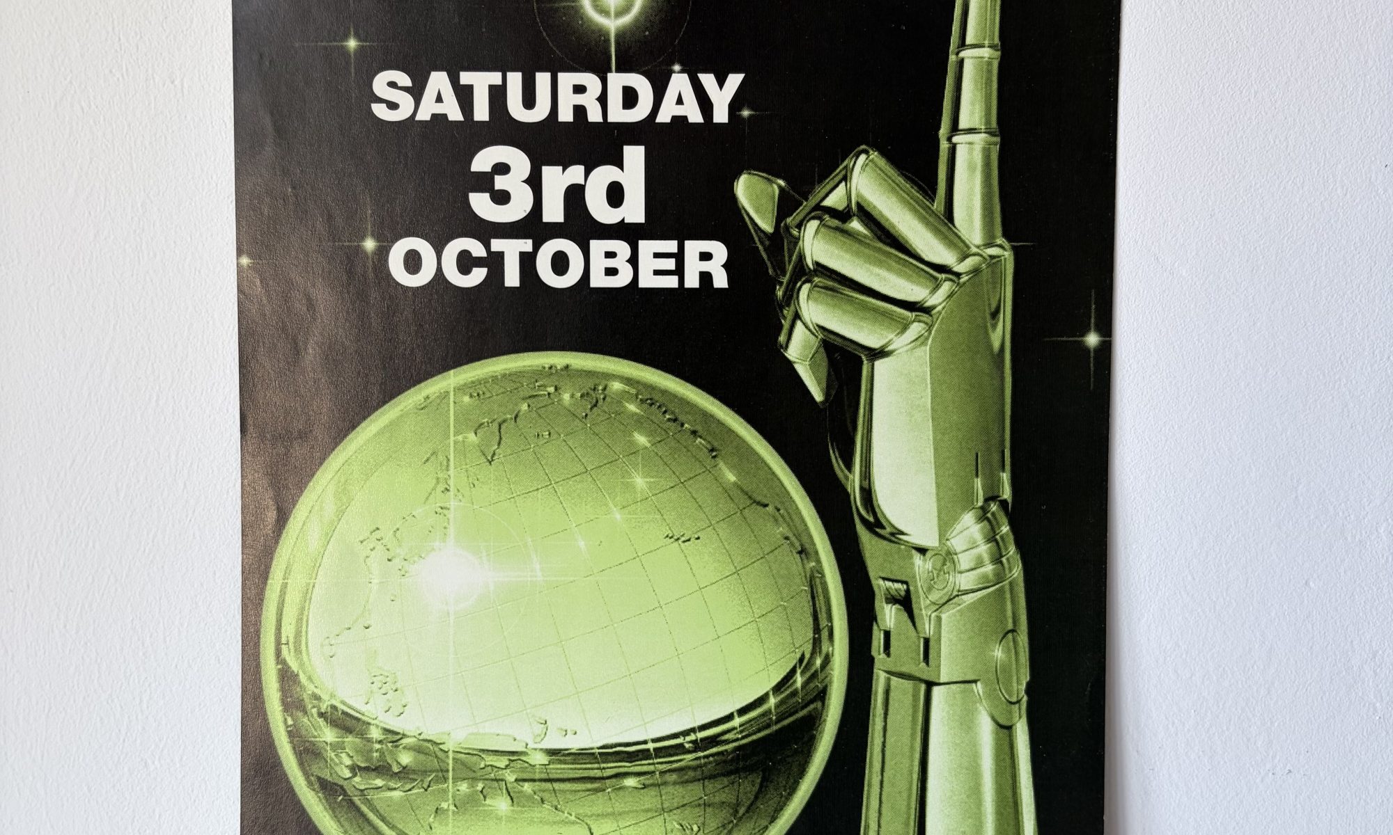 Seduction – 3 October 1992 – Margate – Rave Flyer