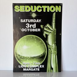 Seduction – 3 October 1992 – Margate – Rave Flyer