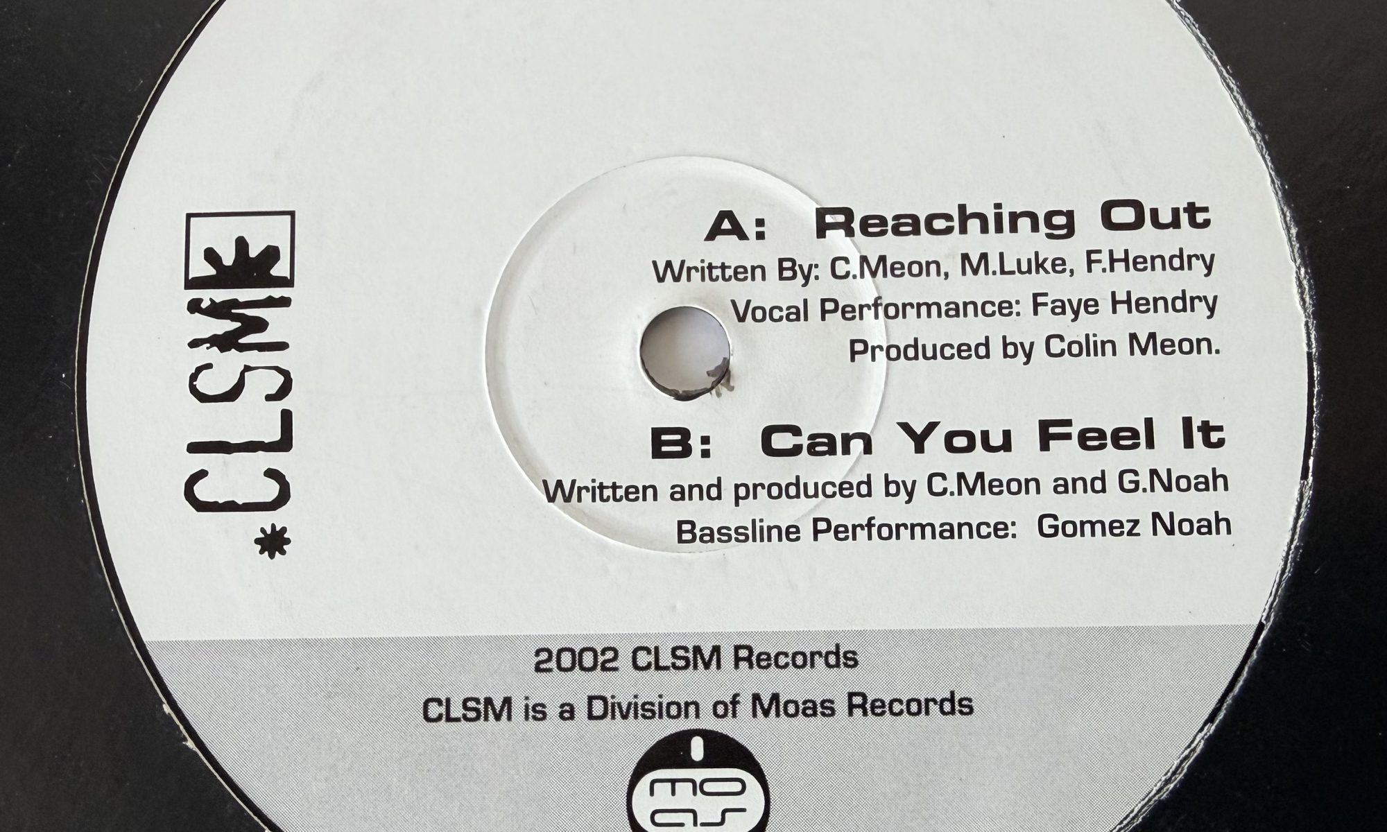 CLSM – Reaching Out / Can You Feel It (12″)