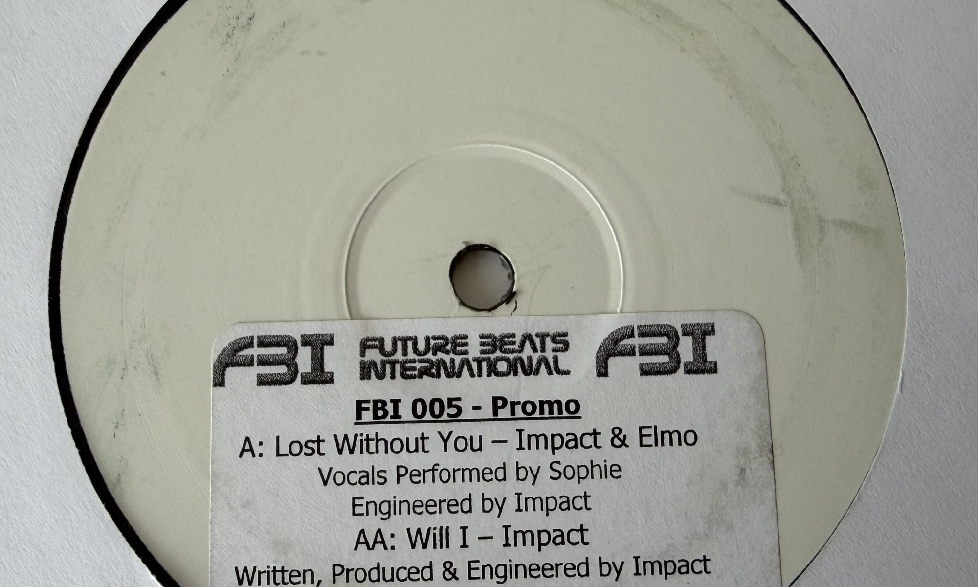 Impact & Elmo - Lost Without You / Will I (12")