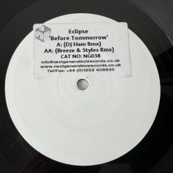 Eclipse - Before Tomorrow (12", Advance, W/Lbl)