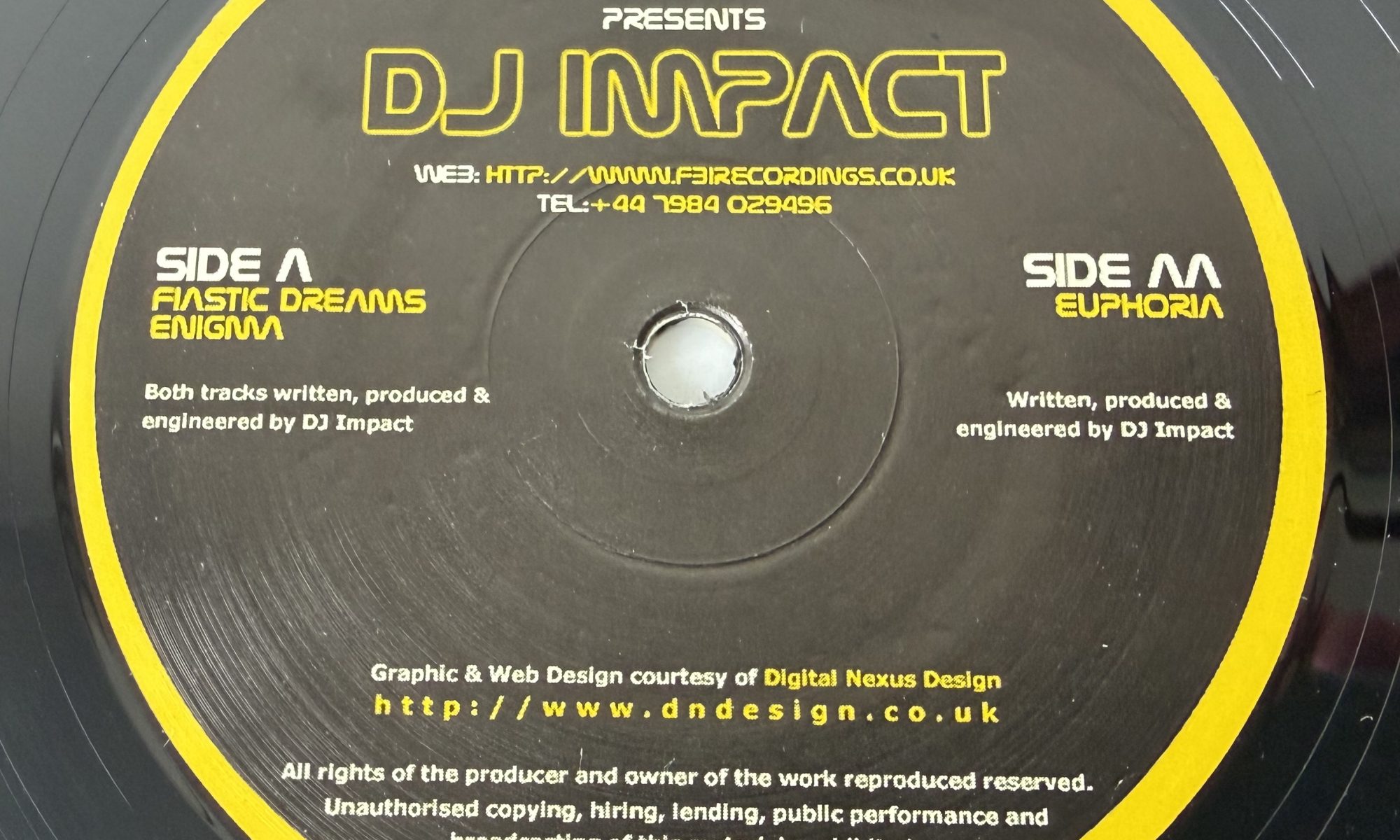 DJ Impact - Euphoria (12")