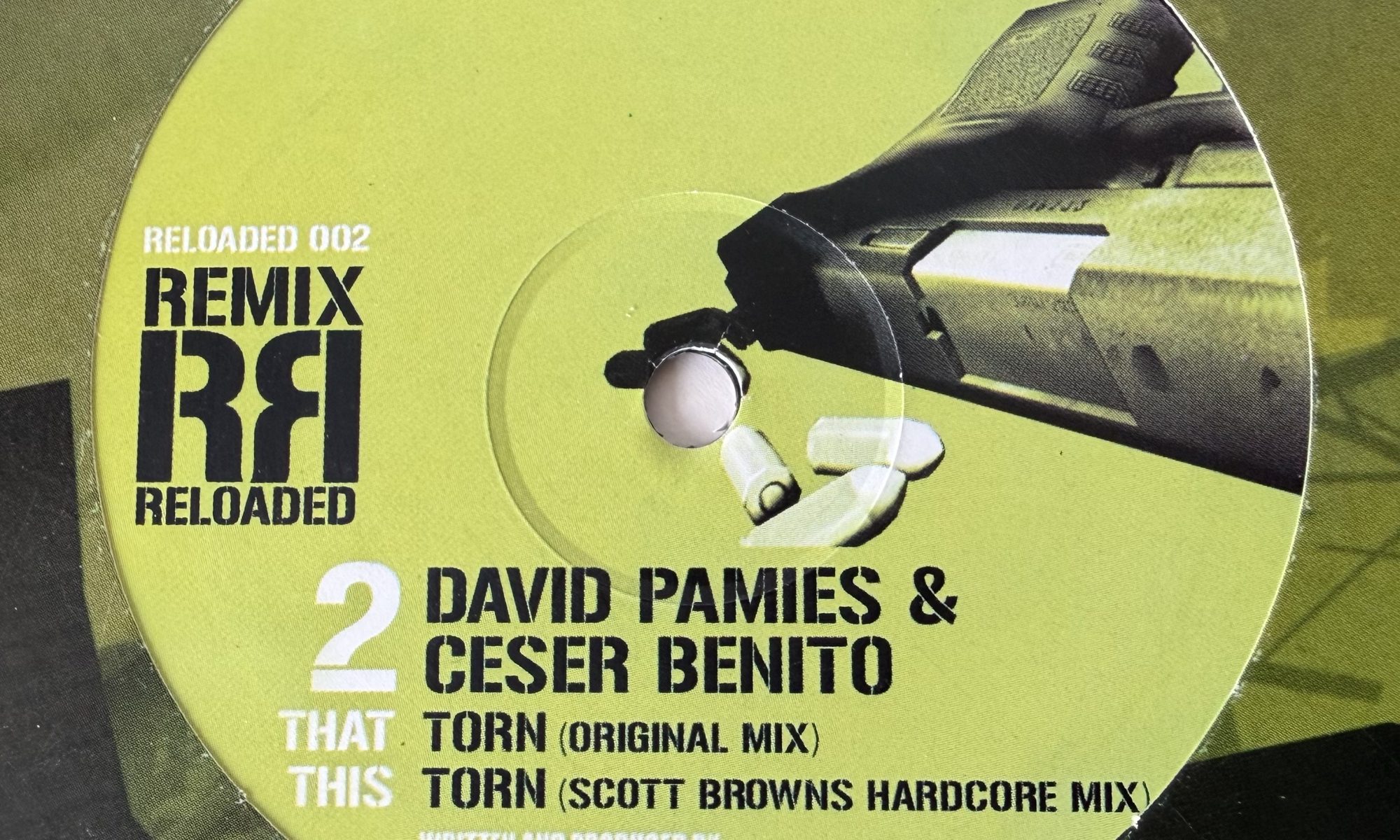 David Pamies & Cesar Benito - Torn (12")