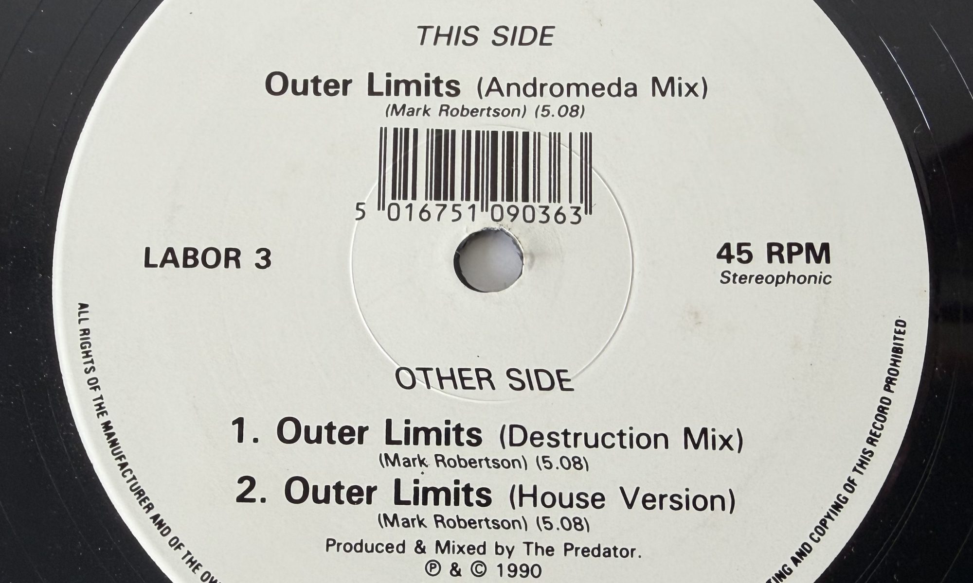 The Predator - Outer Limits (12")