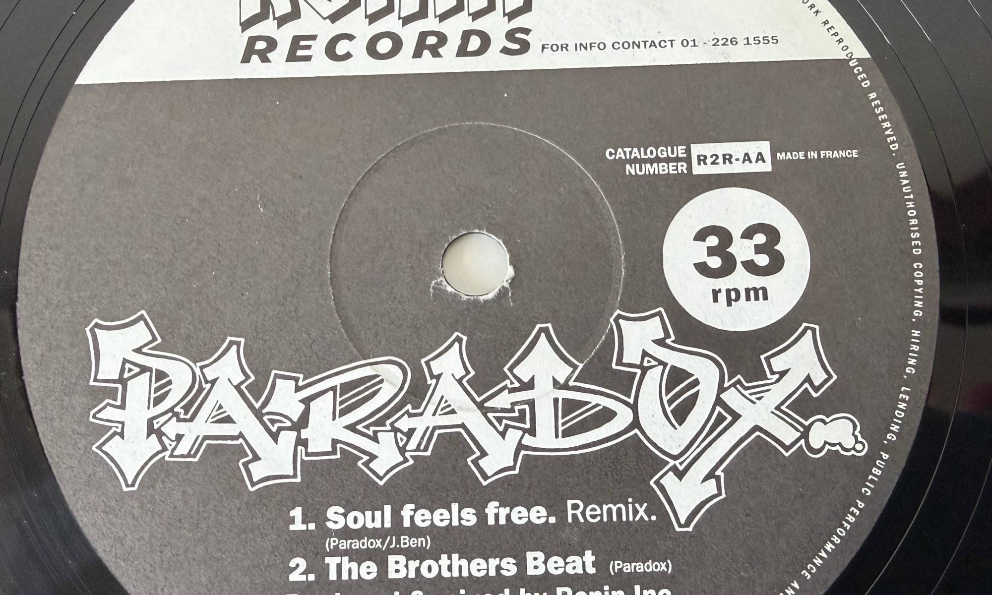 Paradox - Jail Breakout (12", Single)