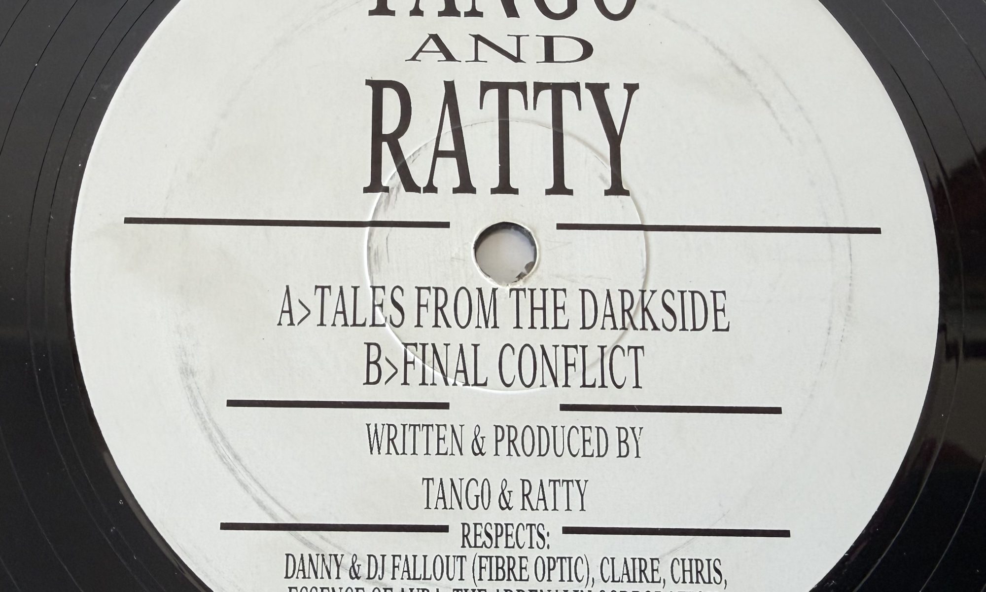 Tango And Ratty - Tales From The Darkside (12")