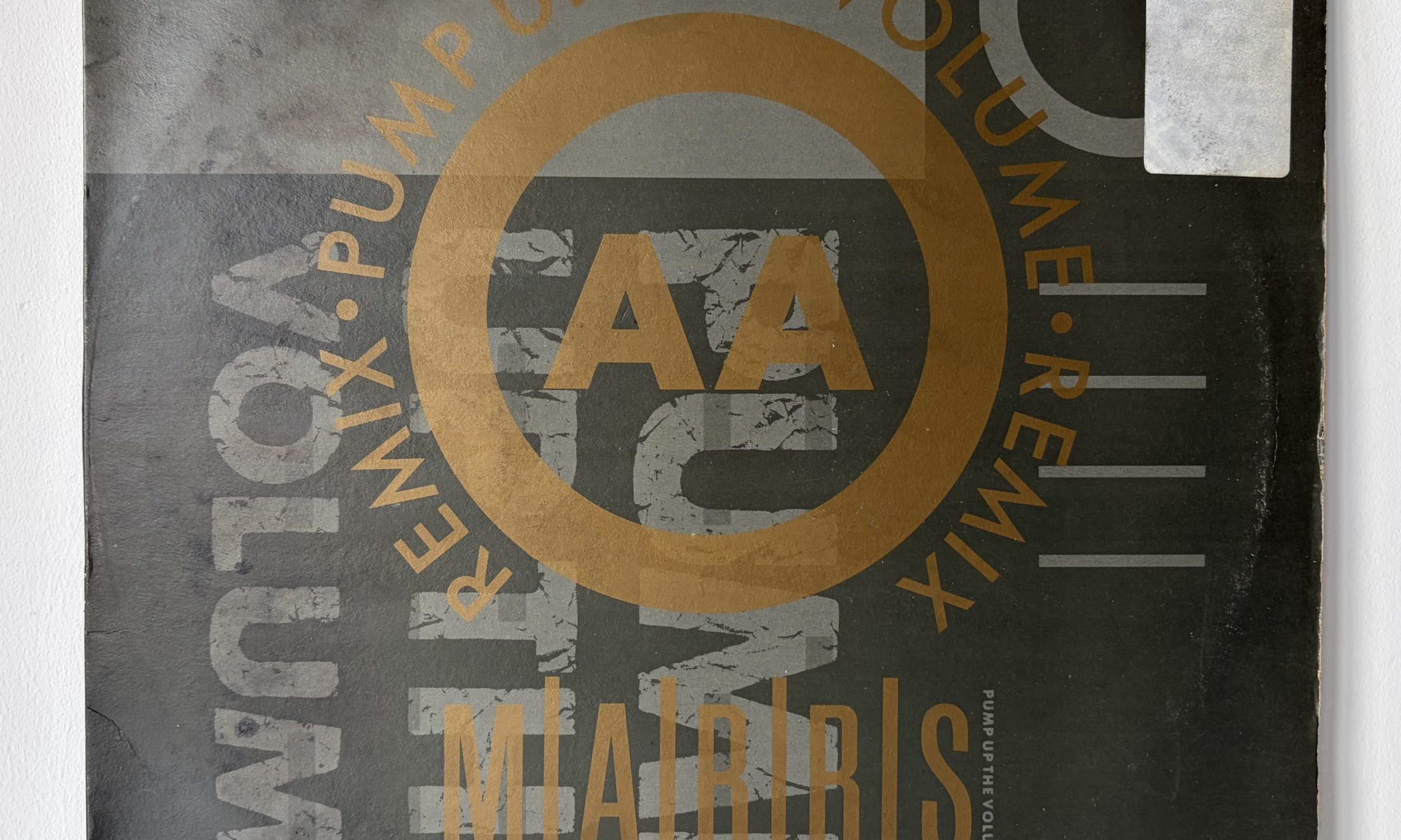 M|A|R|R|S - Pump Up The Volume (Remix) (12", Single, Bla)