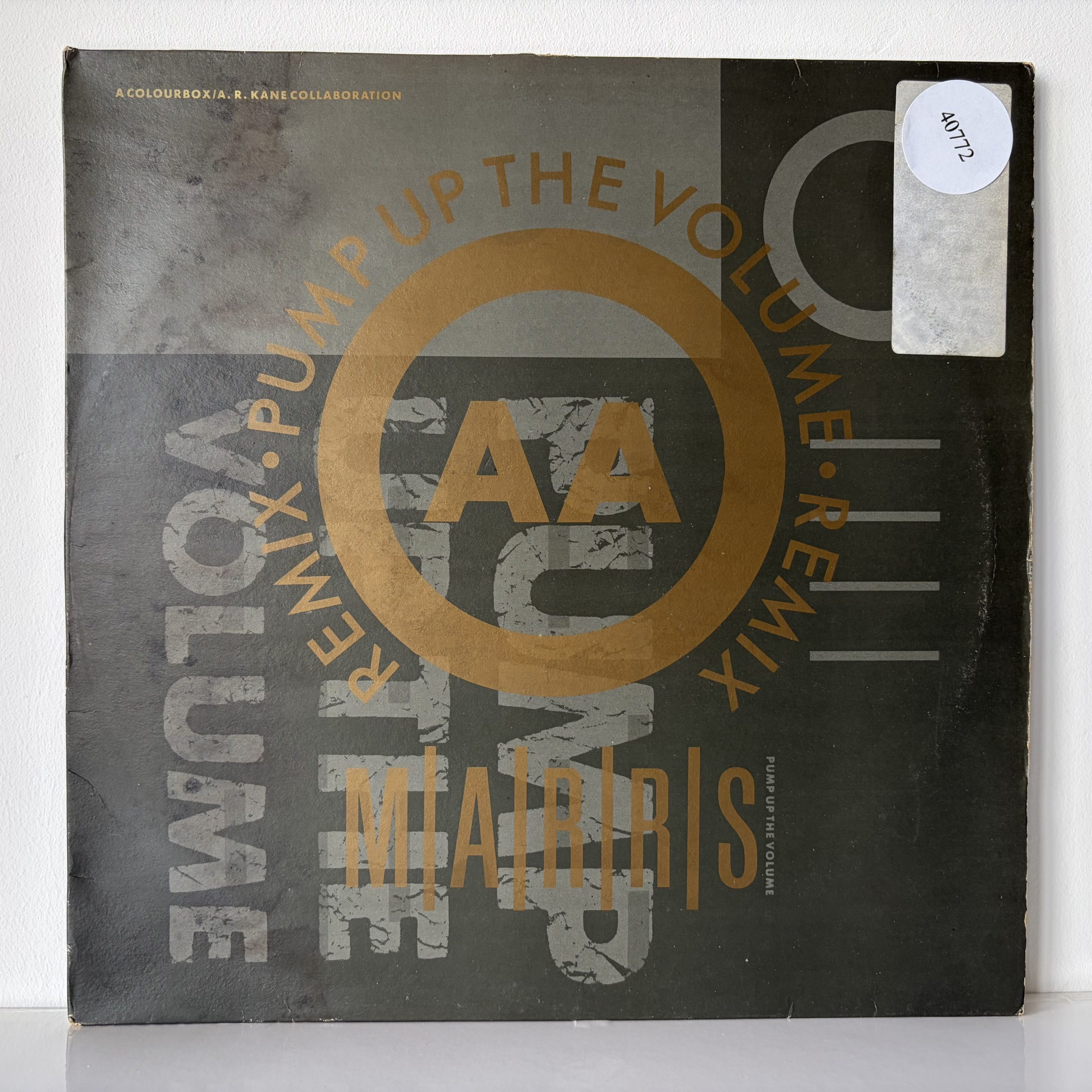 M|A|R|R|S - Pump Up The Volume (Remix) (12", Single, Bla)