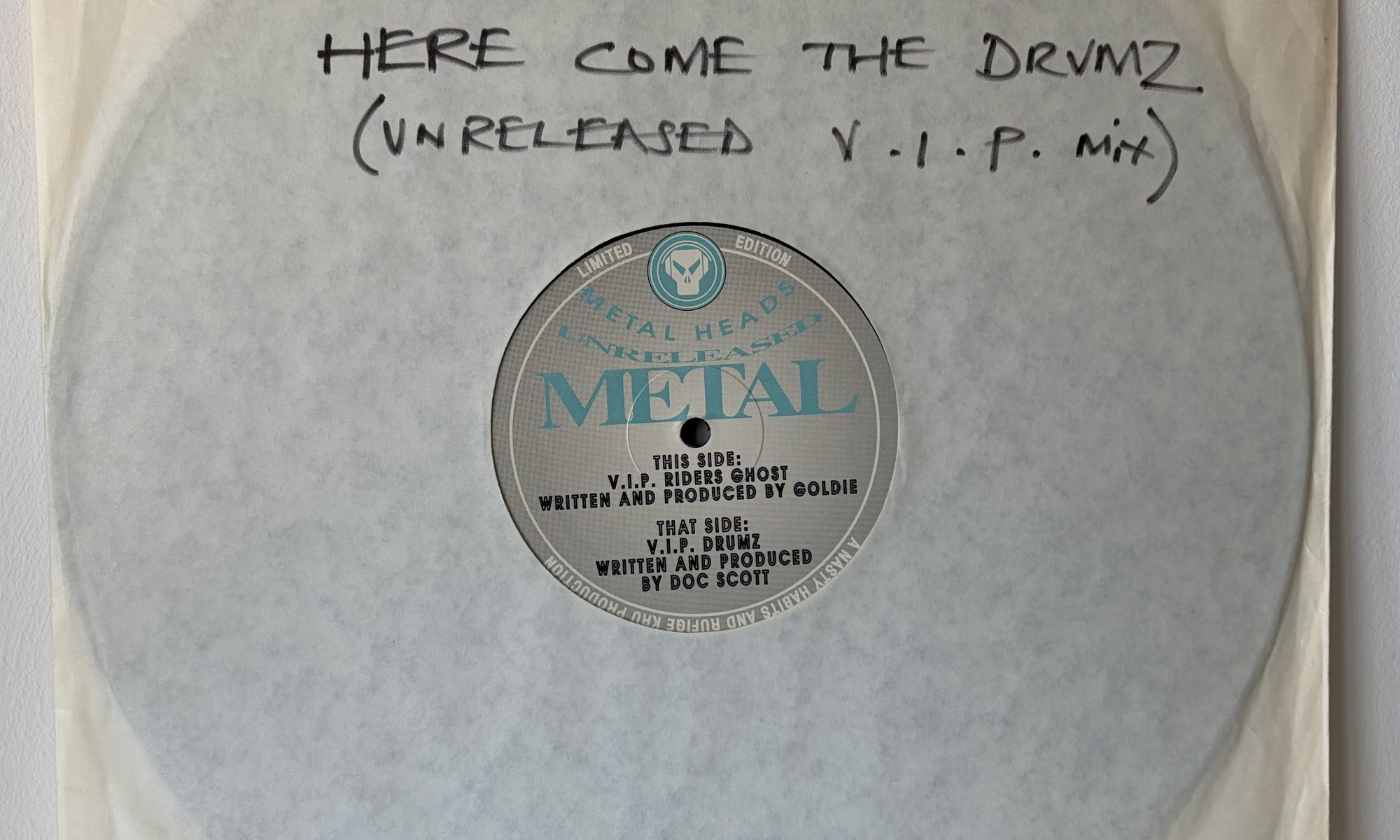 Doc Scott / Goldie - Unreleased Metal (12", Ltd)