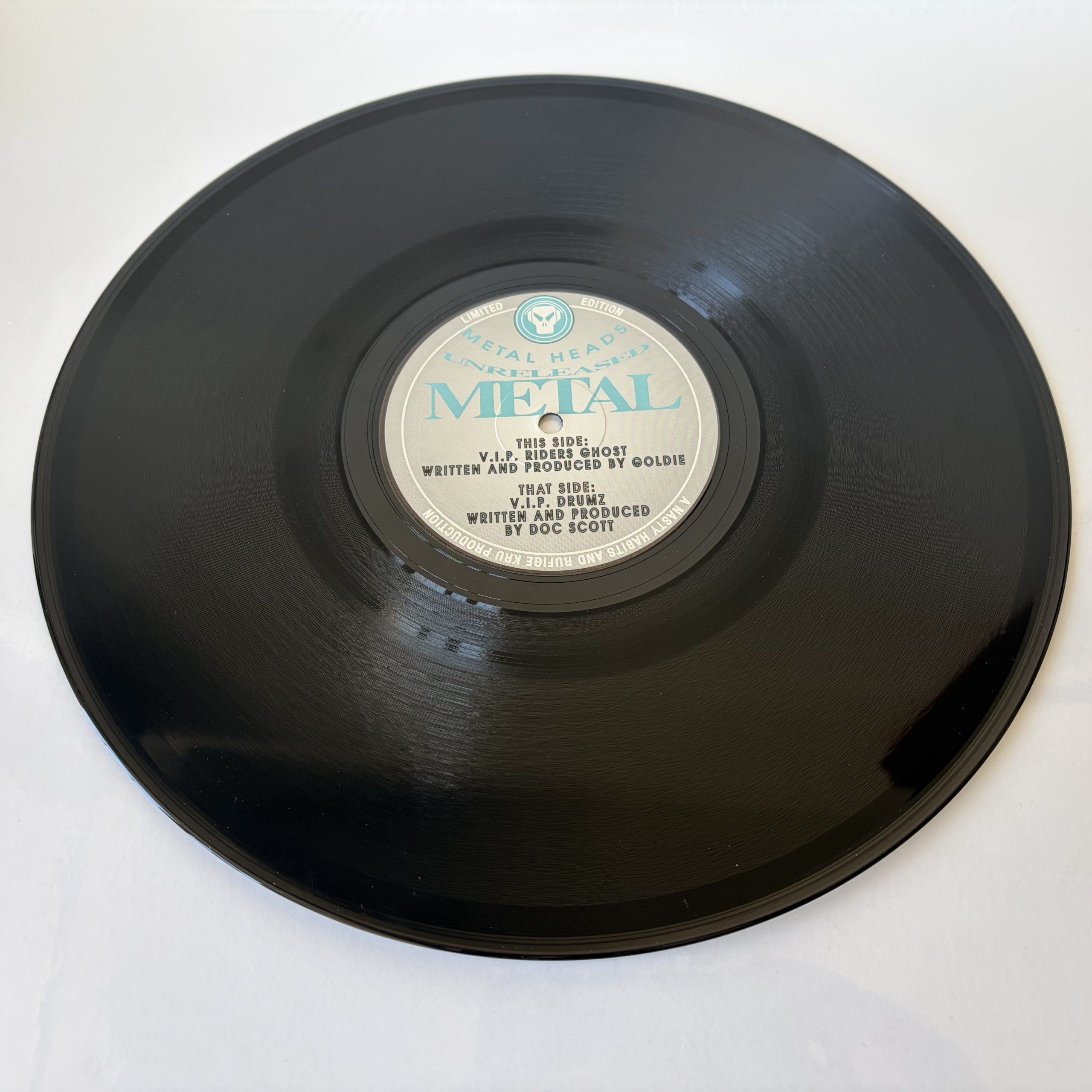 Doc Scott / Goldie - Unreleased Metal (12", Ltd)