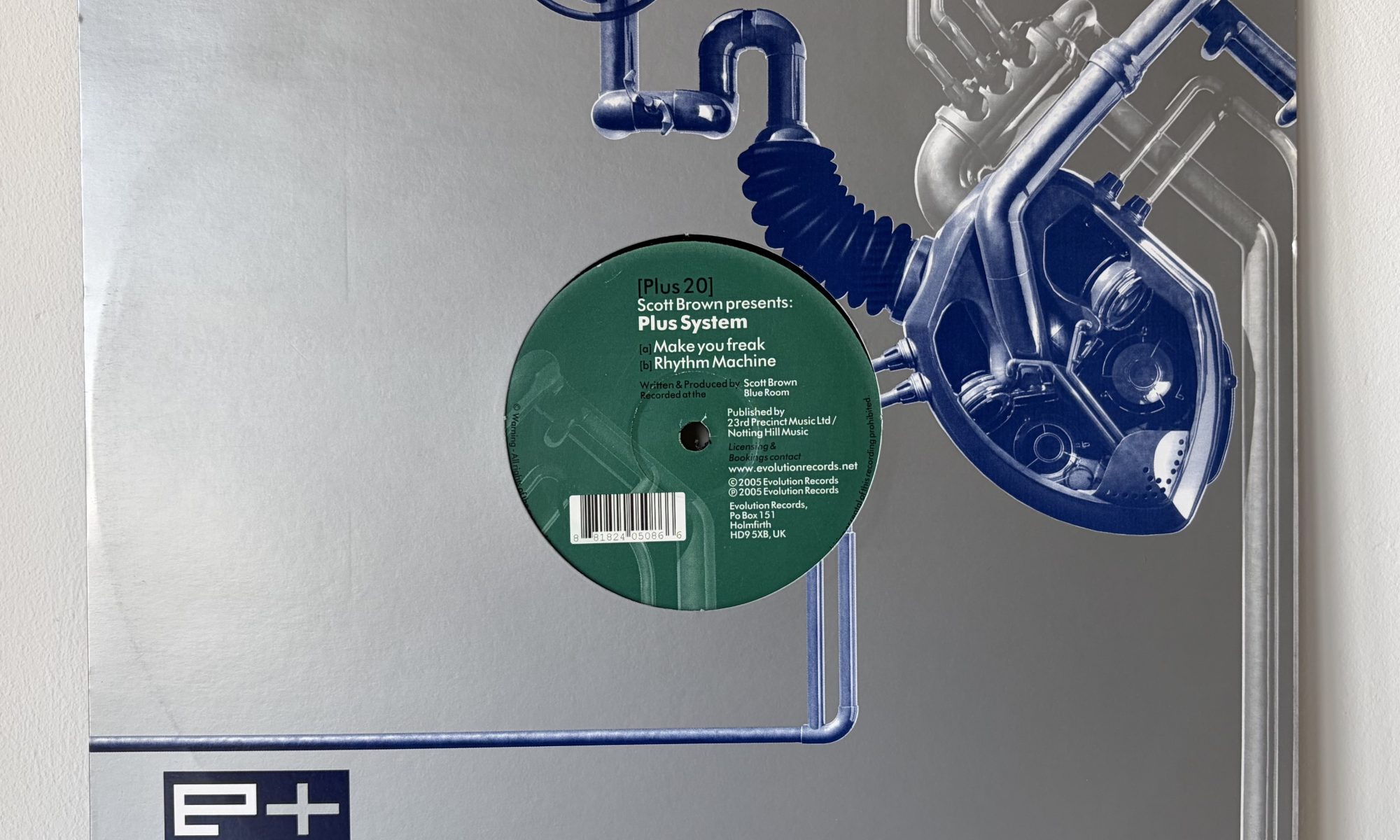 Scott Brown Presents: Plus System - Make You Freak / Rhythm Machine (12")