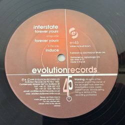 Interstate - Forever Yours / Induce (12")